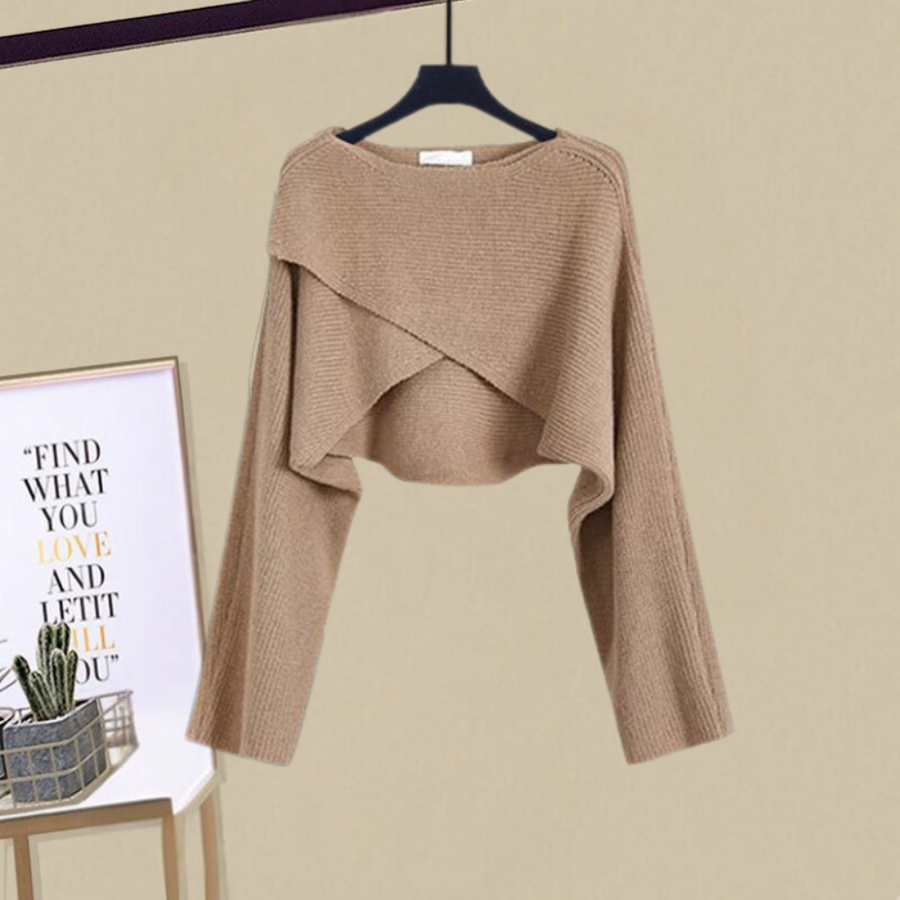 DuoChic™ | Versatile 2-in-1 Knit Dress Ensemble