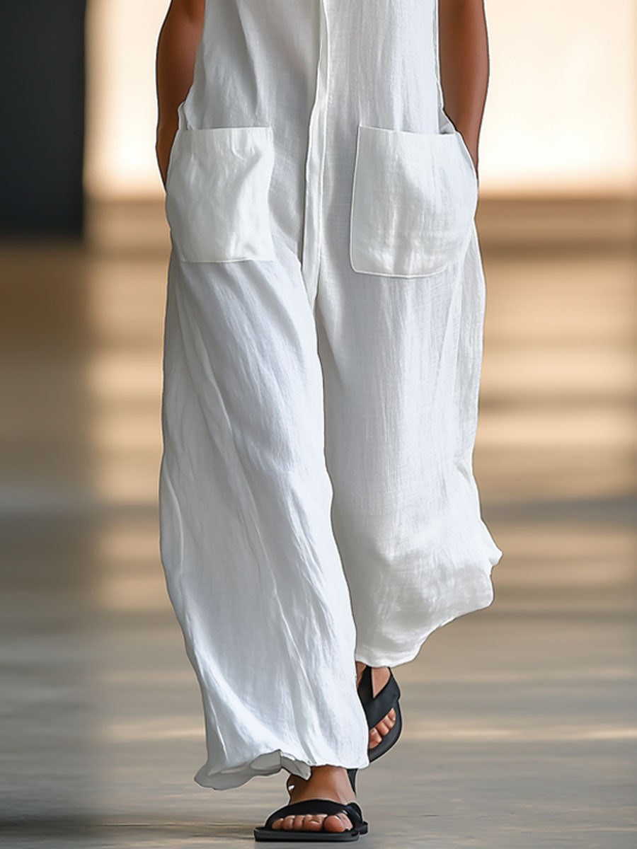 Tempest | Women's Sleeveless Wide-Leg Jumpsuit