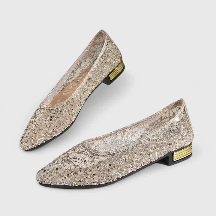 Thalia | Women's Elegant Pointed Toe Ballet Flats