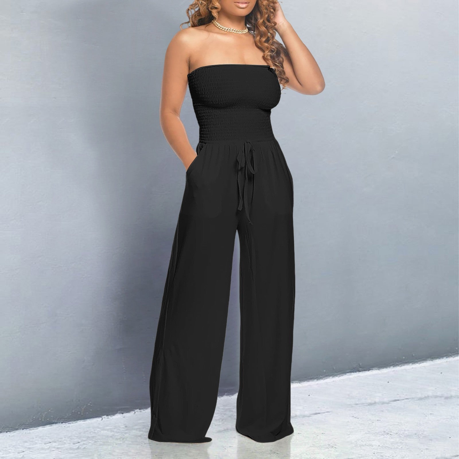 Bella™ | Stylish Off-Shoulder Jumpsuit