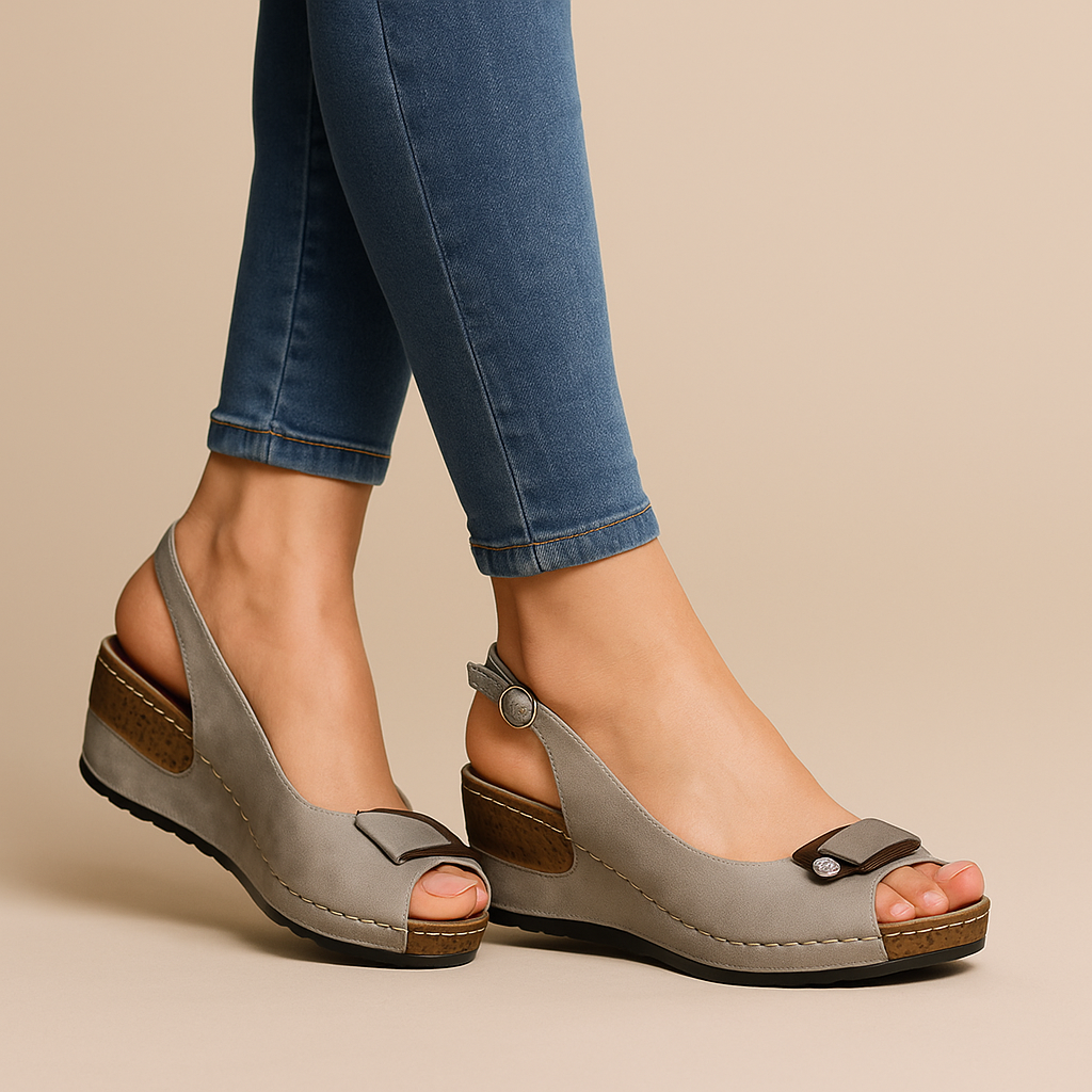Valencia | Women's Cozy Wedge Sandals