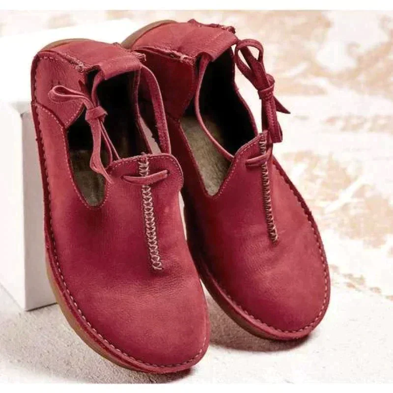 Valentina | Women's Lace-Up Ballet Flats