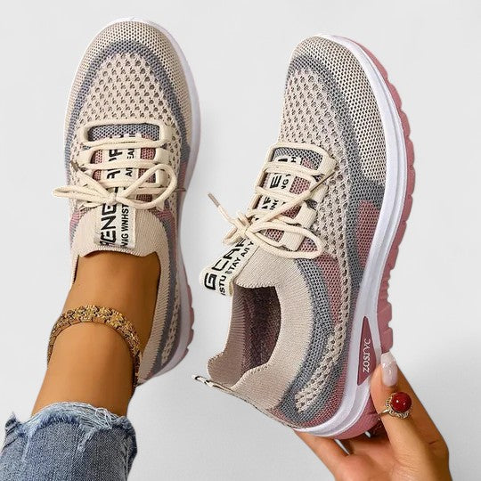 Viola | Women's Lace-Up Orthopedic Walking Sneakers