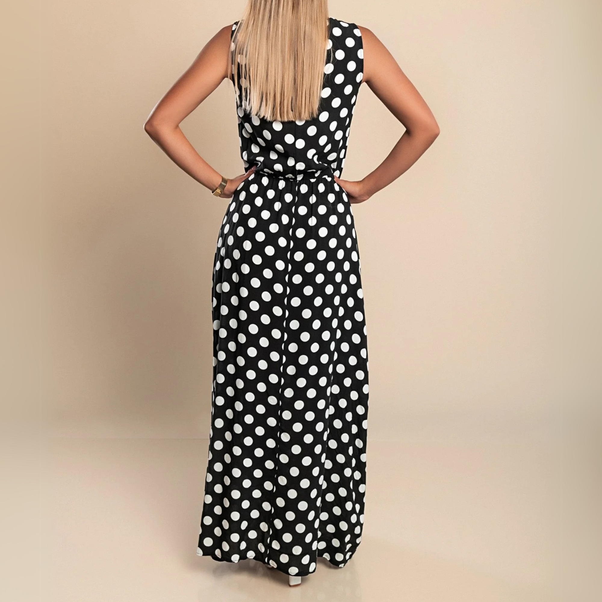 Paula™ Polka Dot Maxi Dress