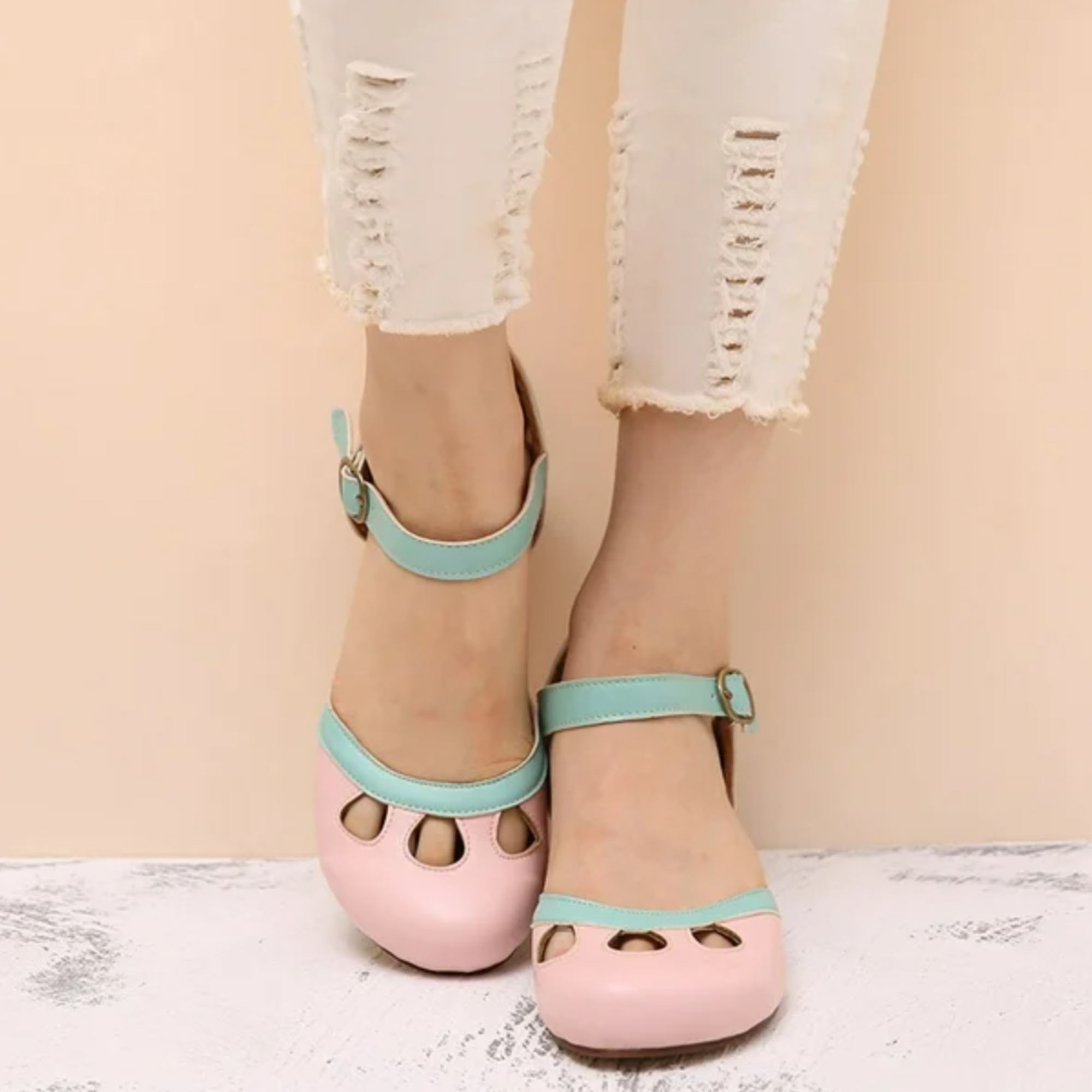 Patti™ | Cozy Low-Heel Sandals