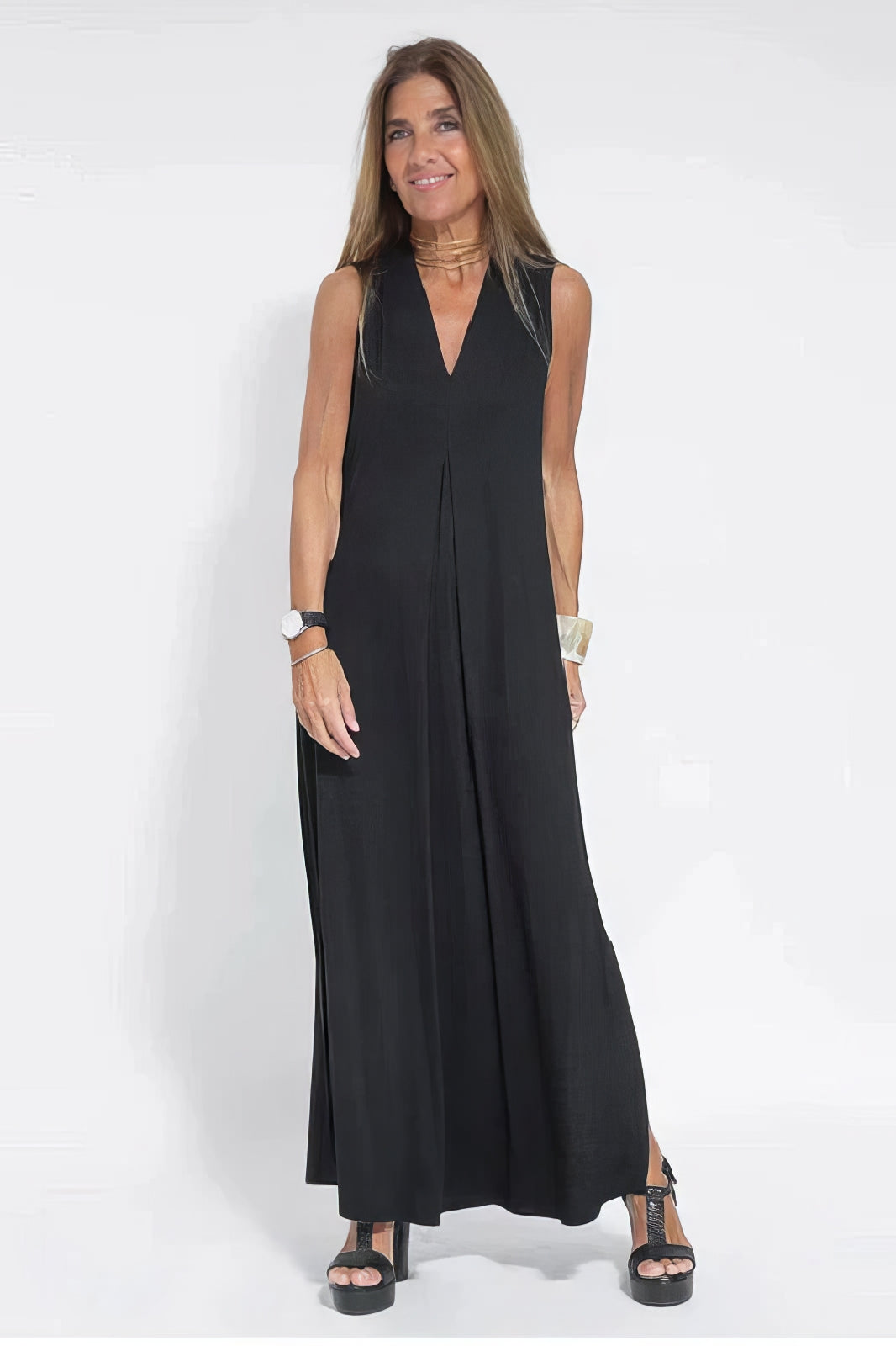 Juno™ | Stylish Long Dress with Matching Cardigan