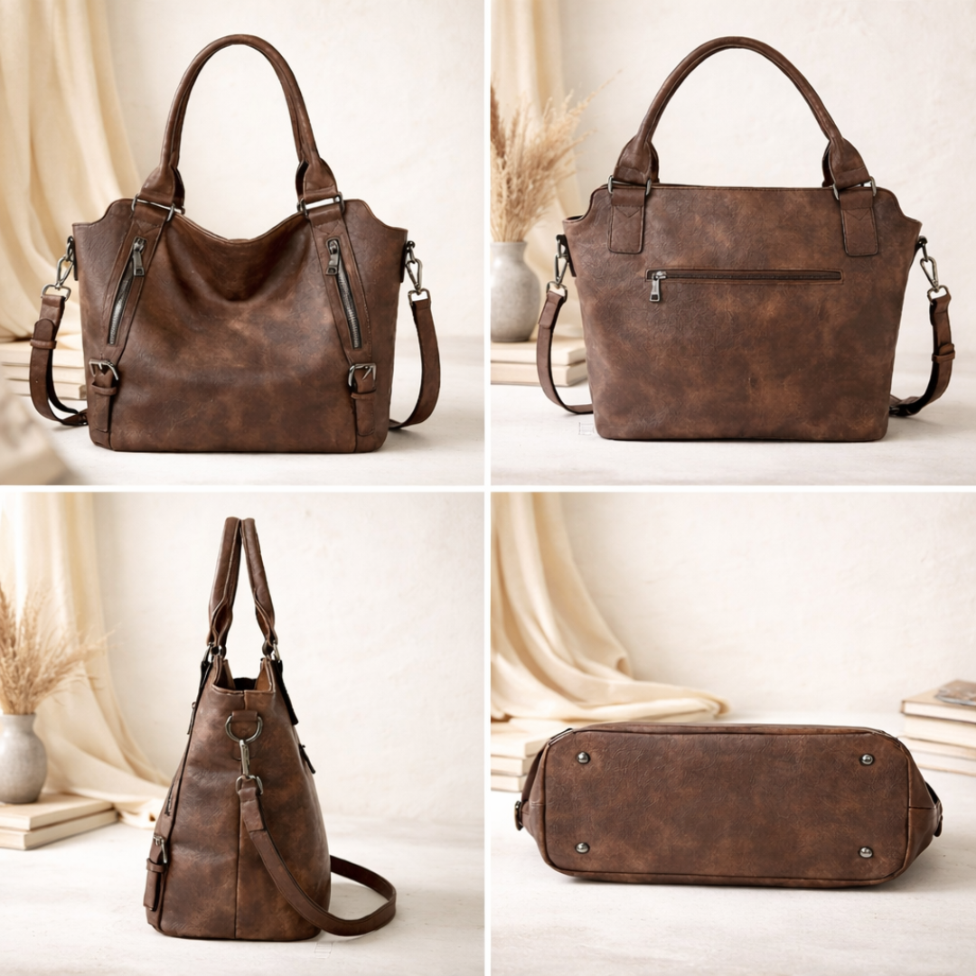 Zara | Women's Brown Crossbody Bag