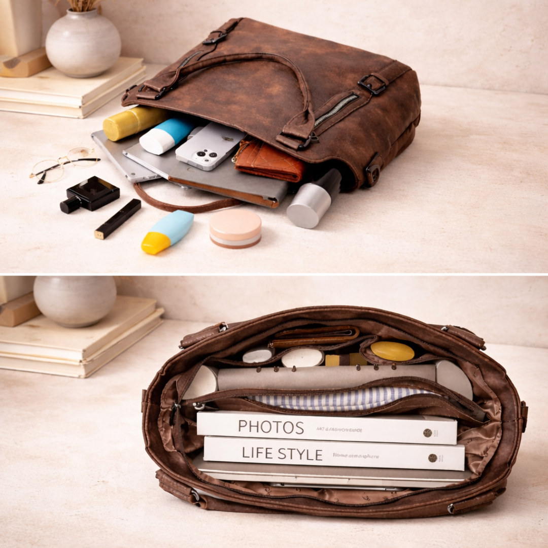 Zara | Women's Brown Crossbody Bag